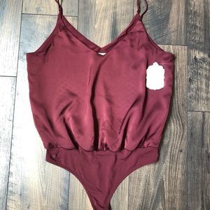 Maroon Bodysuit